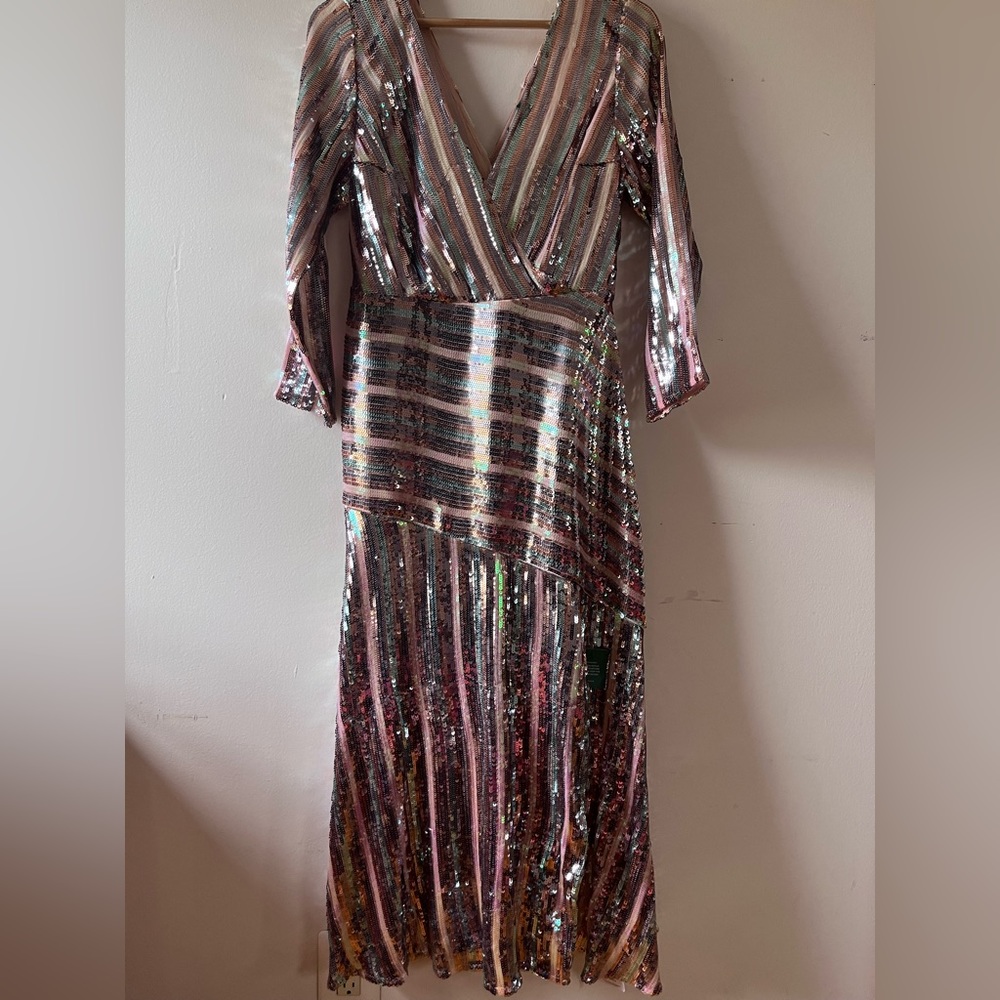RIXO sequin dress, M/M, new w/ tag